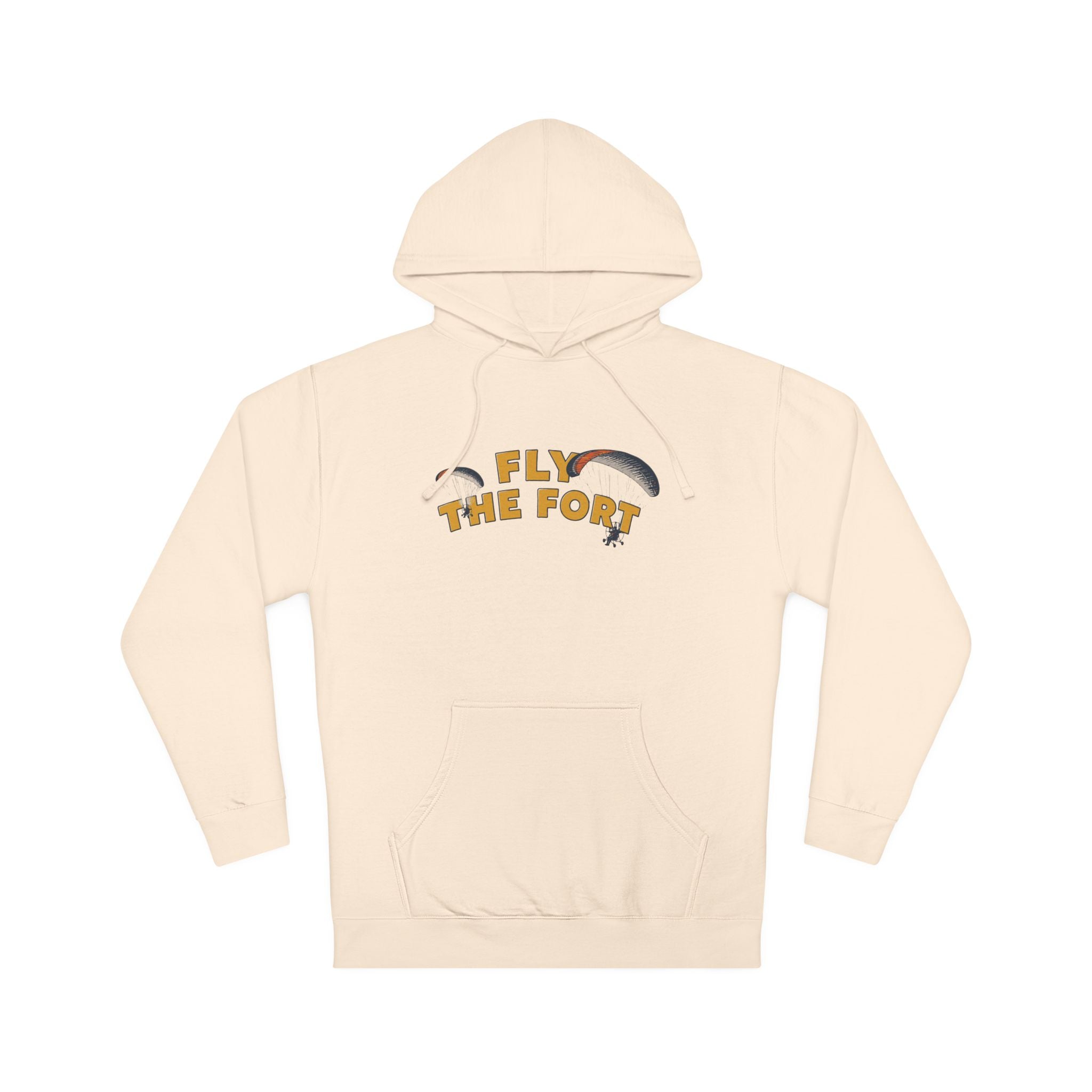 Fly The Fort Hoodie – Paragliding Adventure Pullover