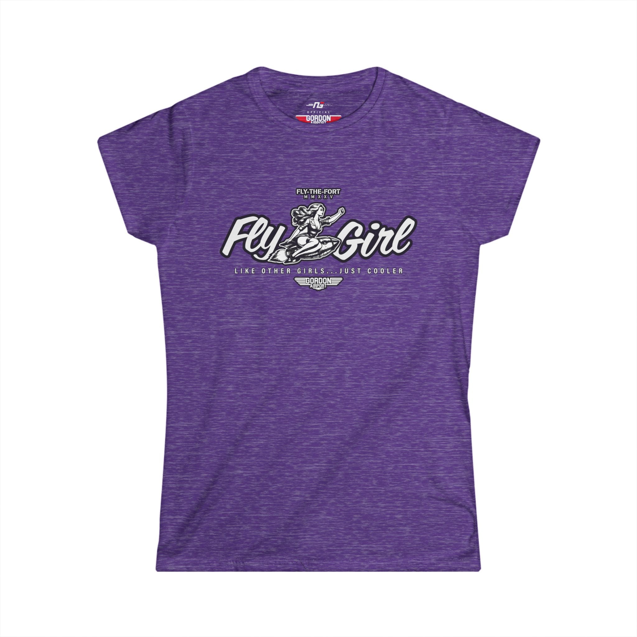 Women's "FLY GIRL" FLY THE FORT Paramotor Soft T-Shirt