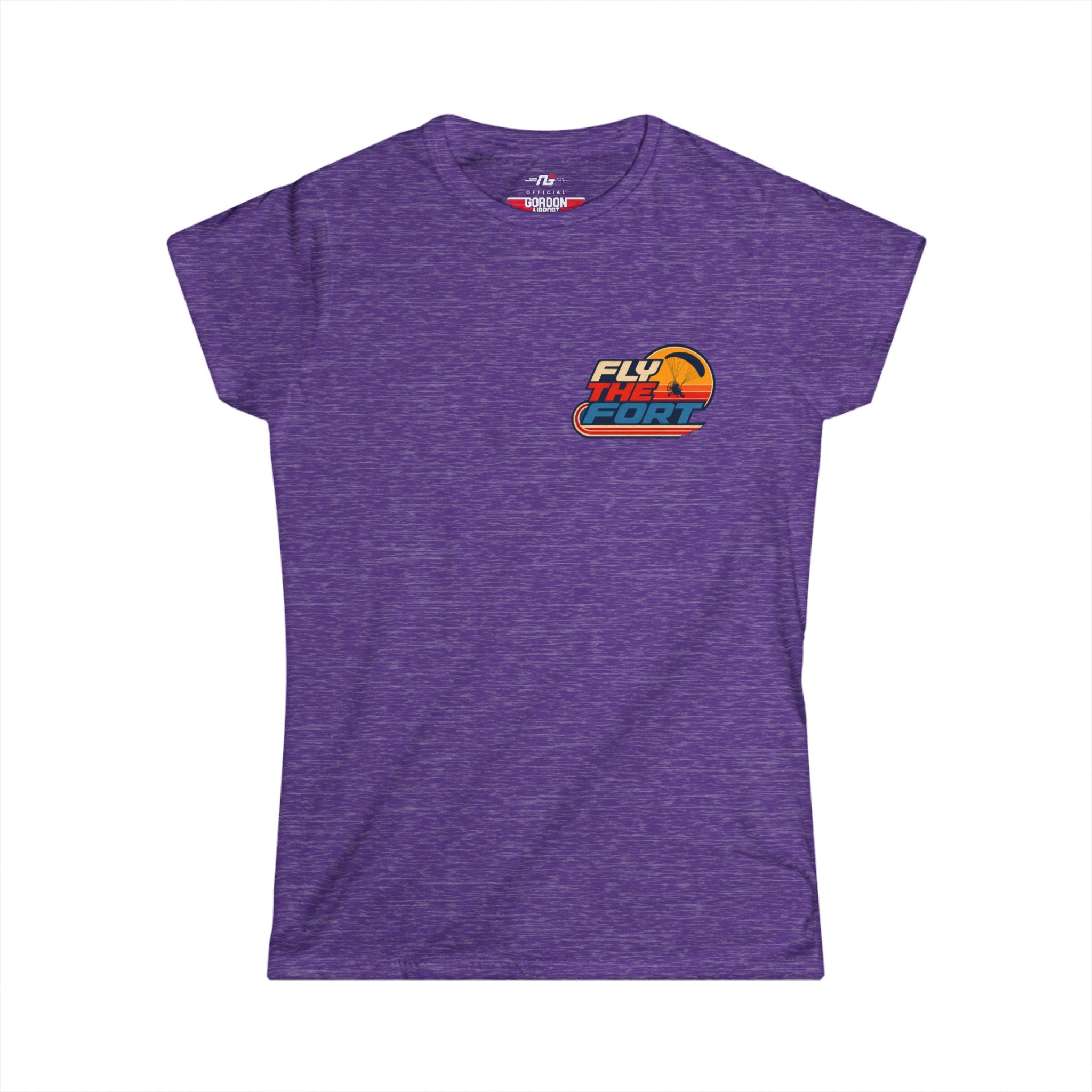 Women's "80s" FLY THE FORT Paramotor Soft T-Shirt