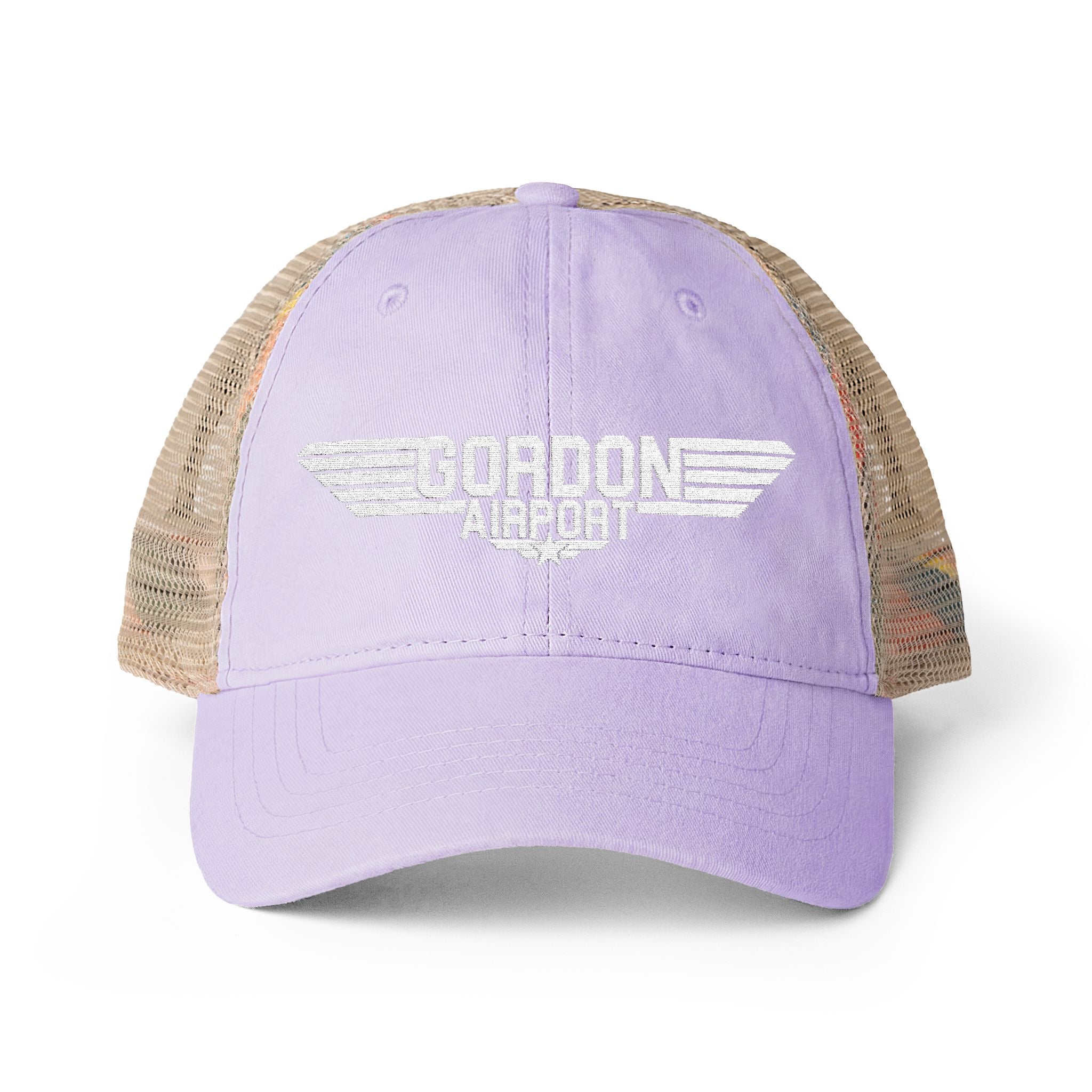 Women's PONY TAIL Gordon Airport Embroidered Hat