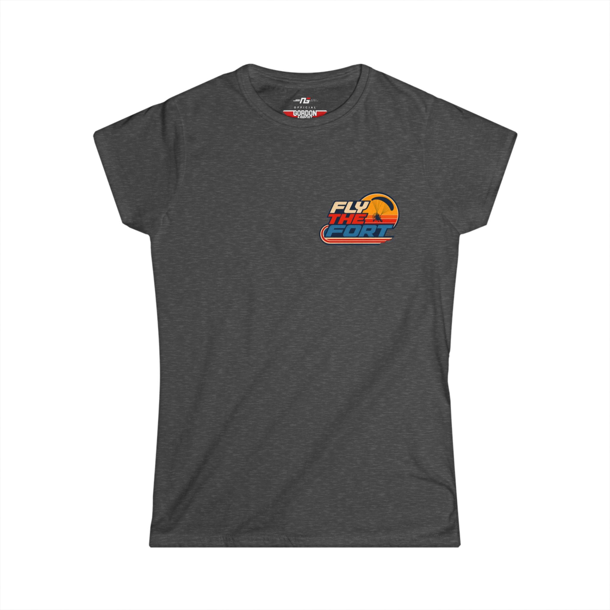 Women's "80s" FLY THE FORT Paramotor Soft T-Shirt