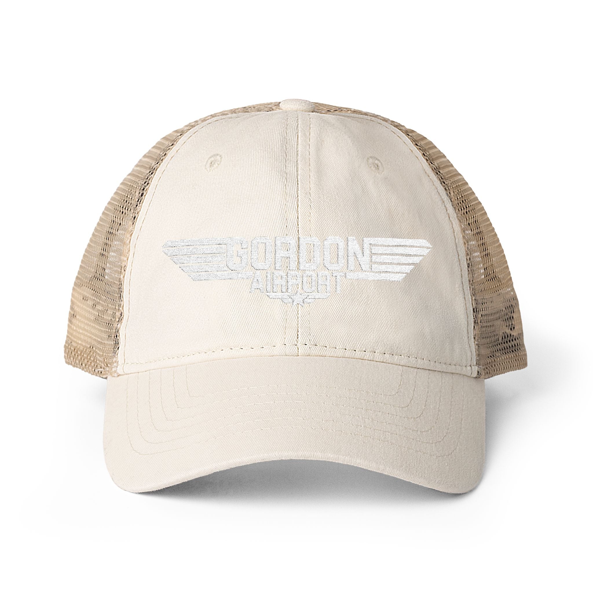 Women's PONY TAIL Gordon Airport Embroidered Hat
