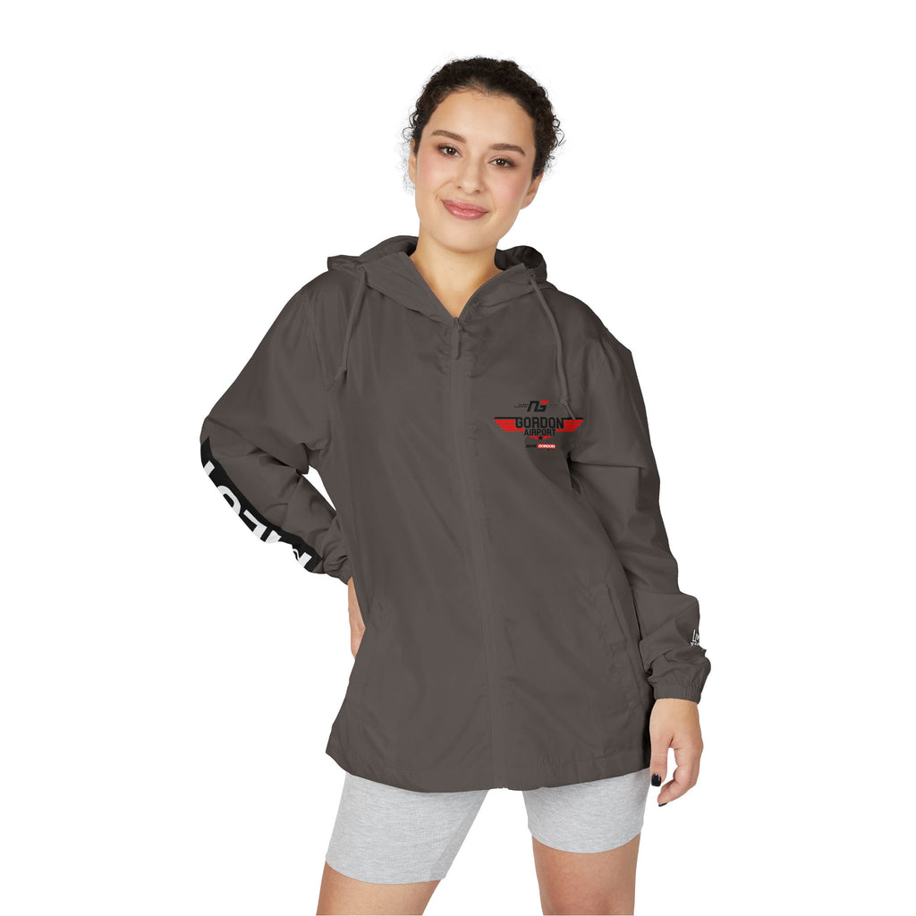 Pilot Windbreaker Jacket — Gordon Airport Lightweight Zip-Up