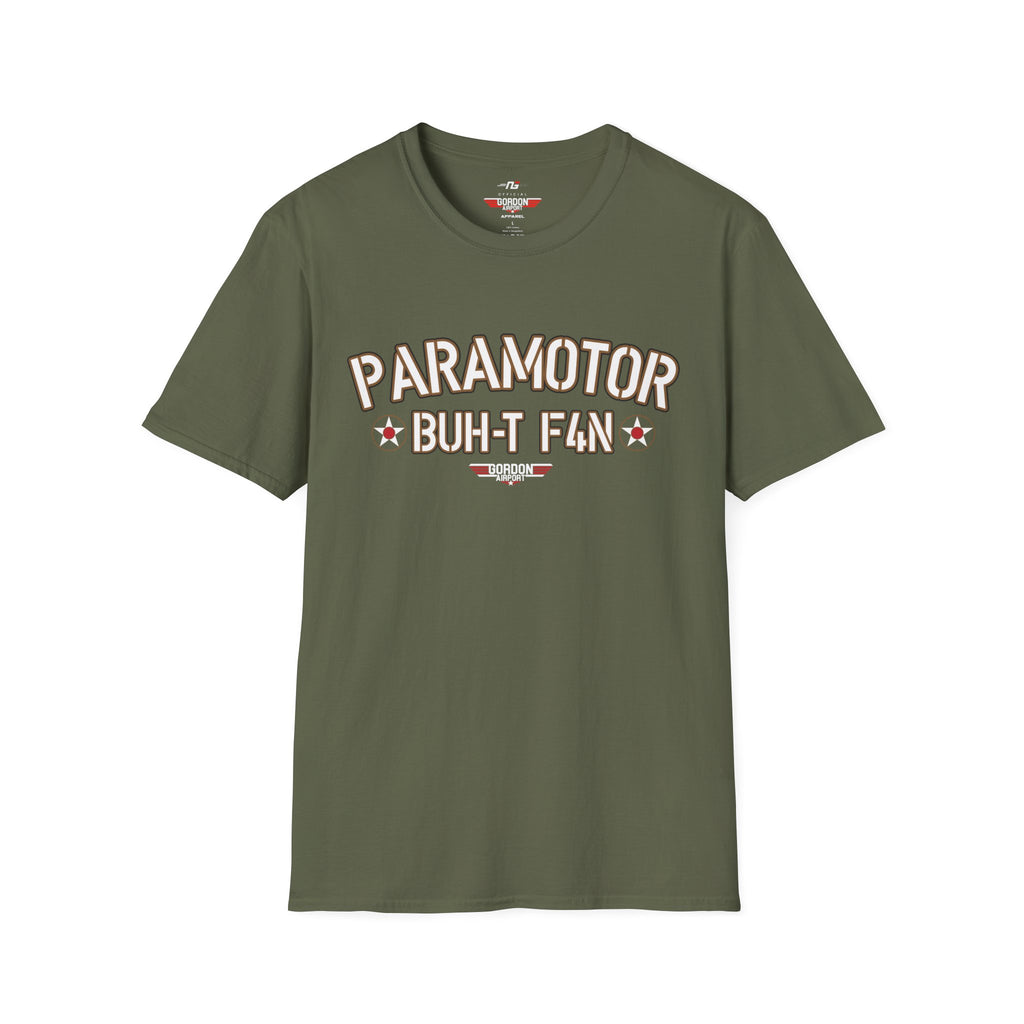 BUH-T F4N (Butt Fan) Paramotor Pilot Softstyle T-Shirt