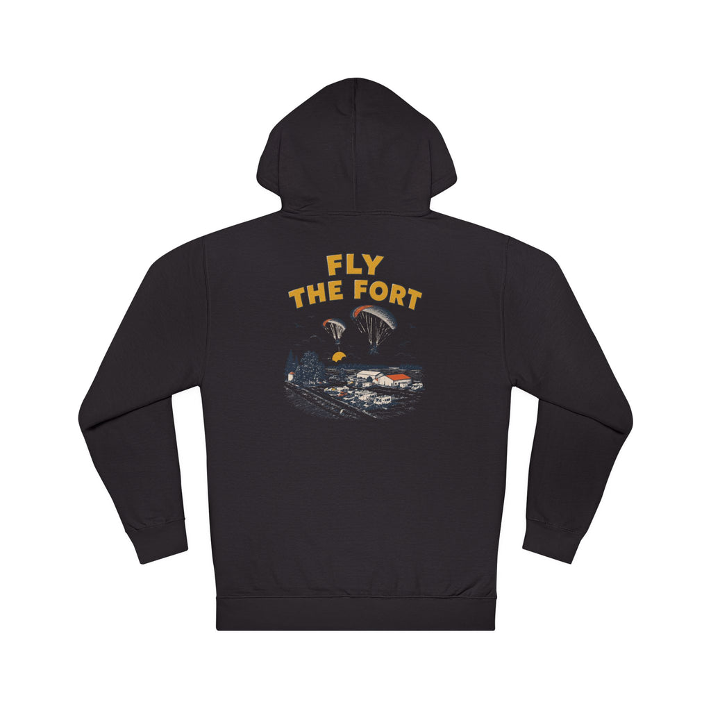 Fly The Fort Hoodie – Paragliding Adventure Pullover