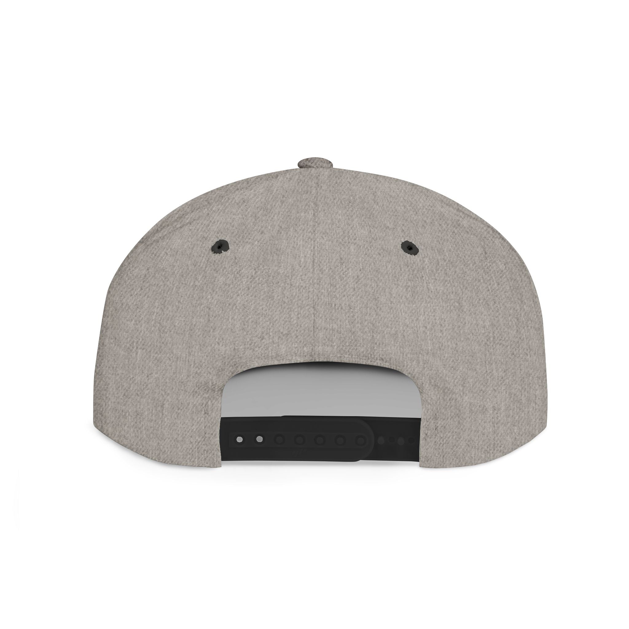 Flat Bill Snapback — "Gordon Airport" Embroidered Cap