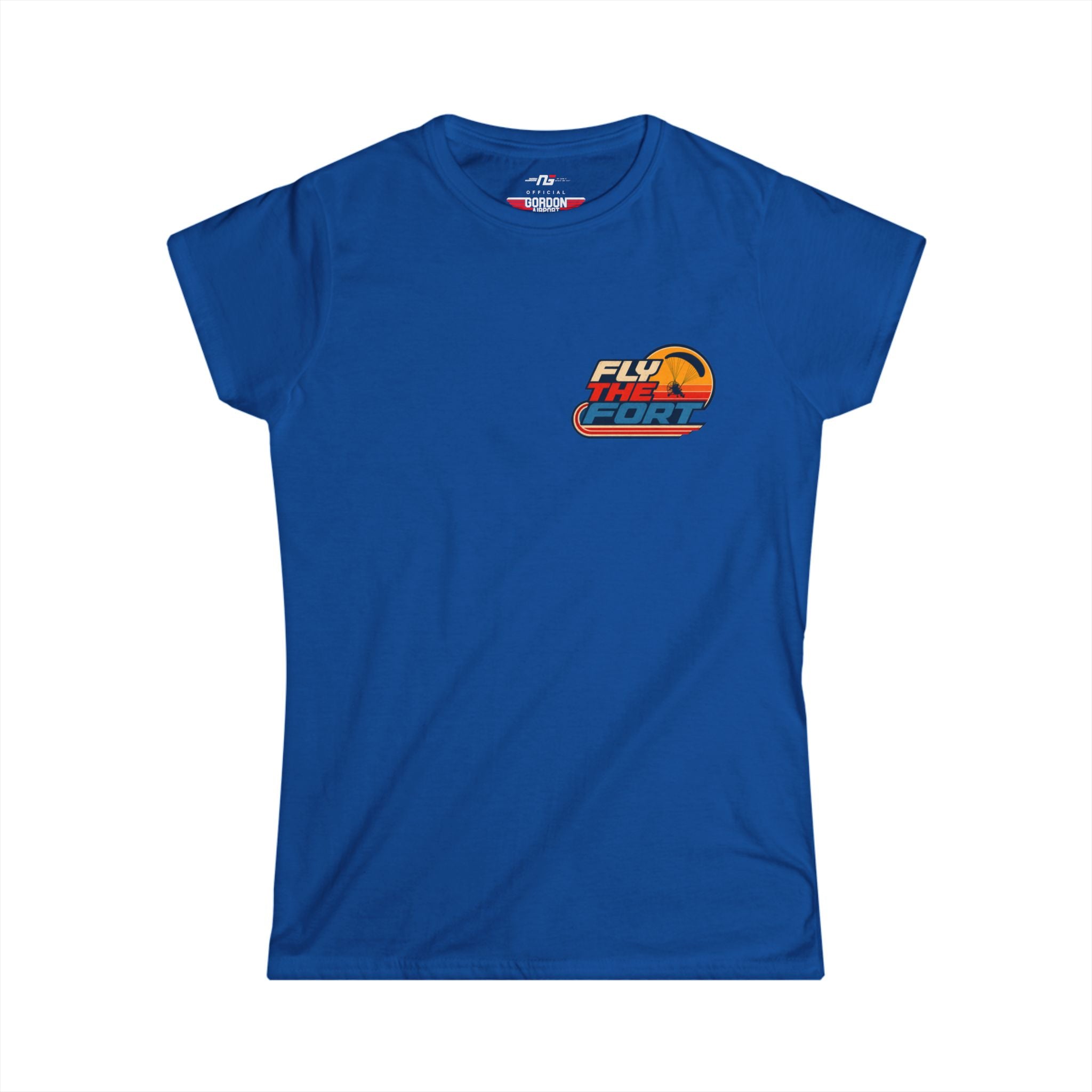 Women's "80s" FLY THE FORT Paramotor Soft T-Shirt