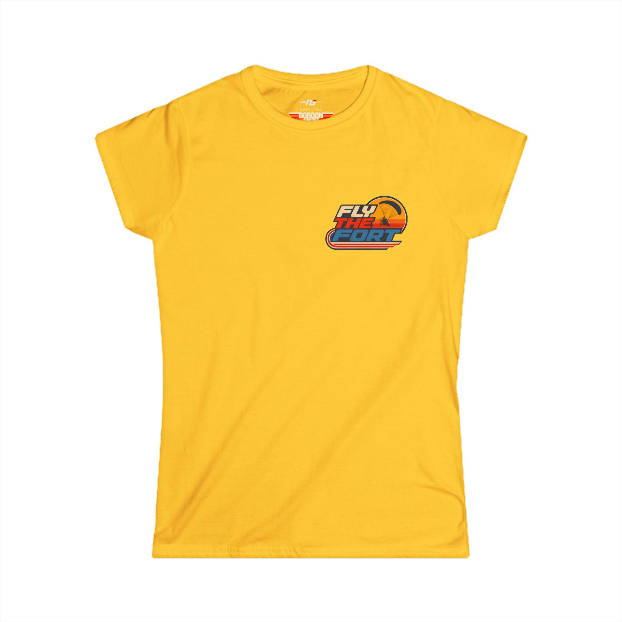 Women's "80s" FLY THE FORT Paramotor Soft T-Shirt