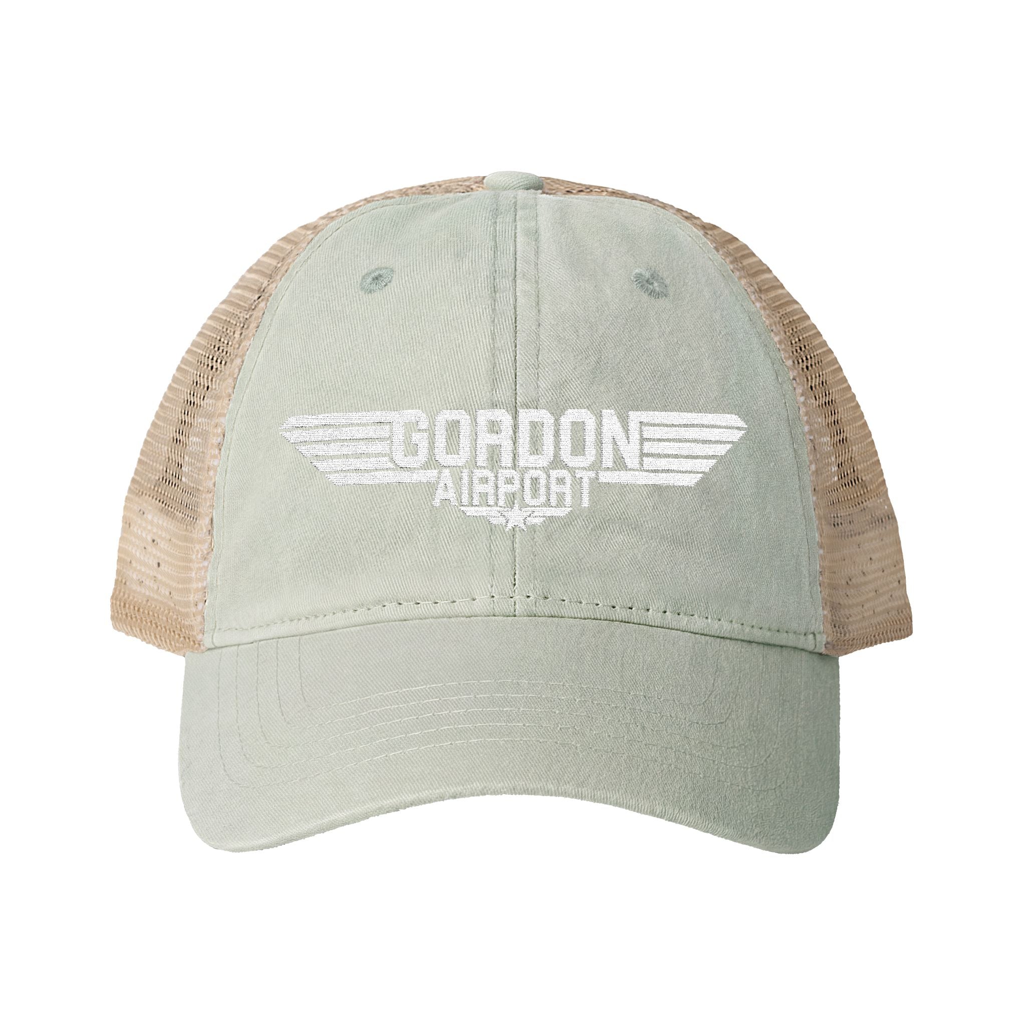 Women's PONY TAIL Gordon Airport Embroidered Hat