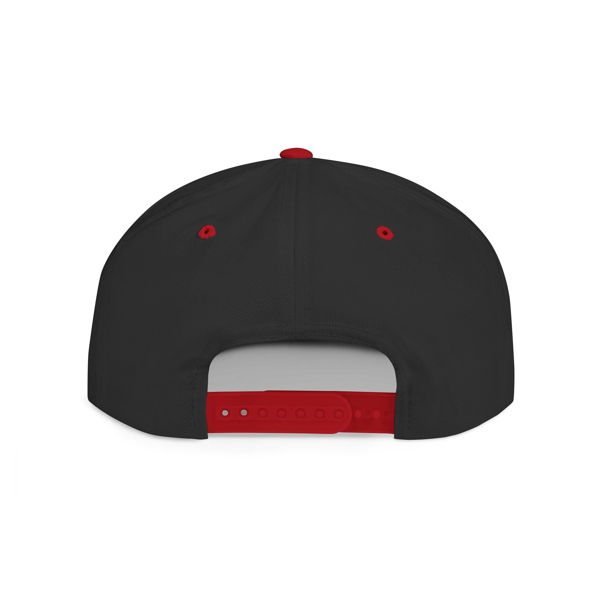 Flat Bill Snapback — "Gordon Airport" Embroidered Cap
