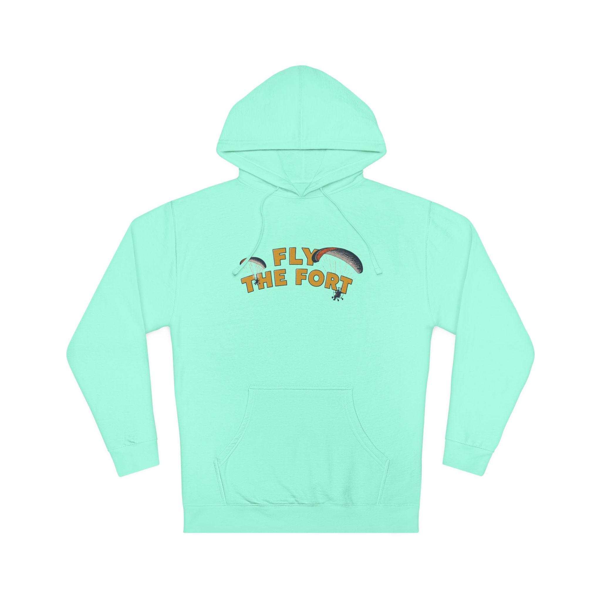 Fly The Fort Hoodie – Paragliding Adventure Pullover
