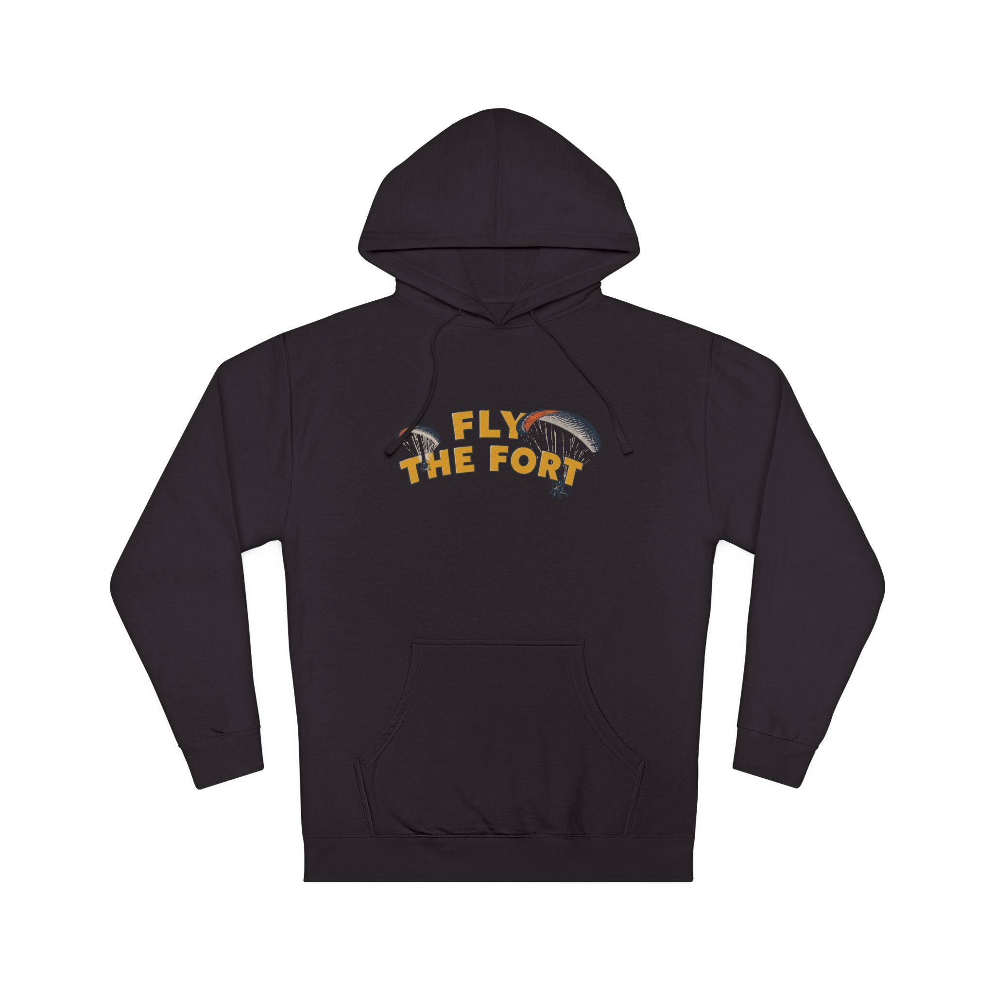 Fly The Fort Hoodie – Paragliding Adventure Pullover