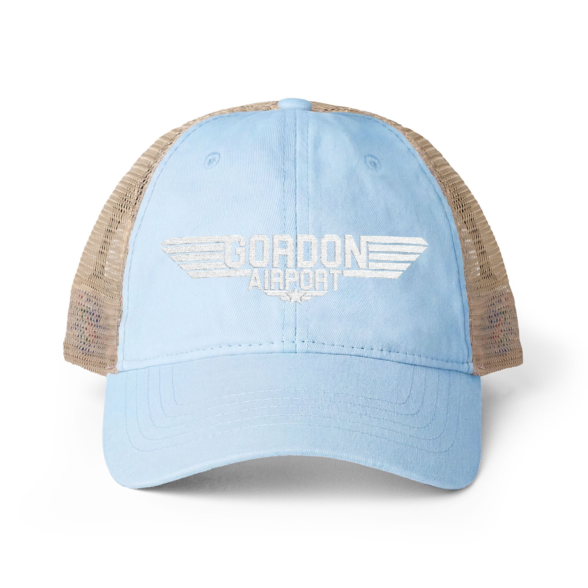 Women's PONY TAIL Gordon Airport Embroidered Hat
