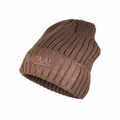 "EQUIPED" 3M Thinsulate ™ NAFAAL Branded Beanie // BROWN