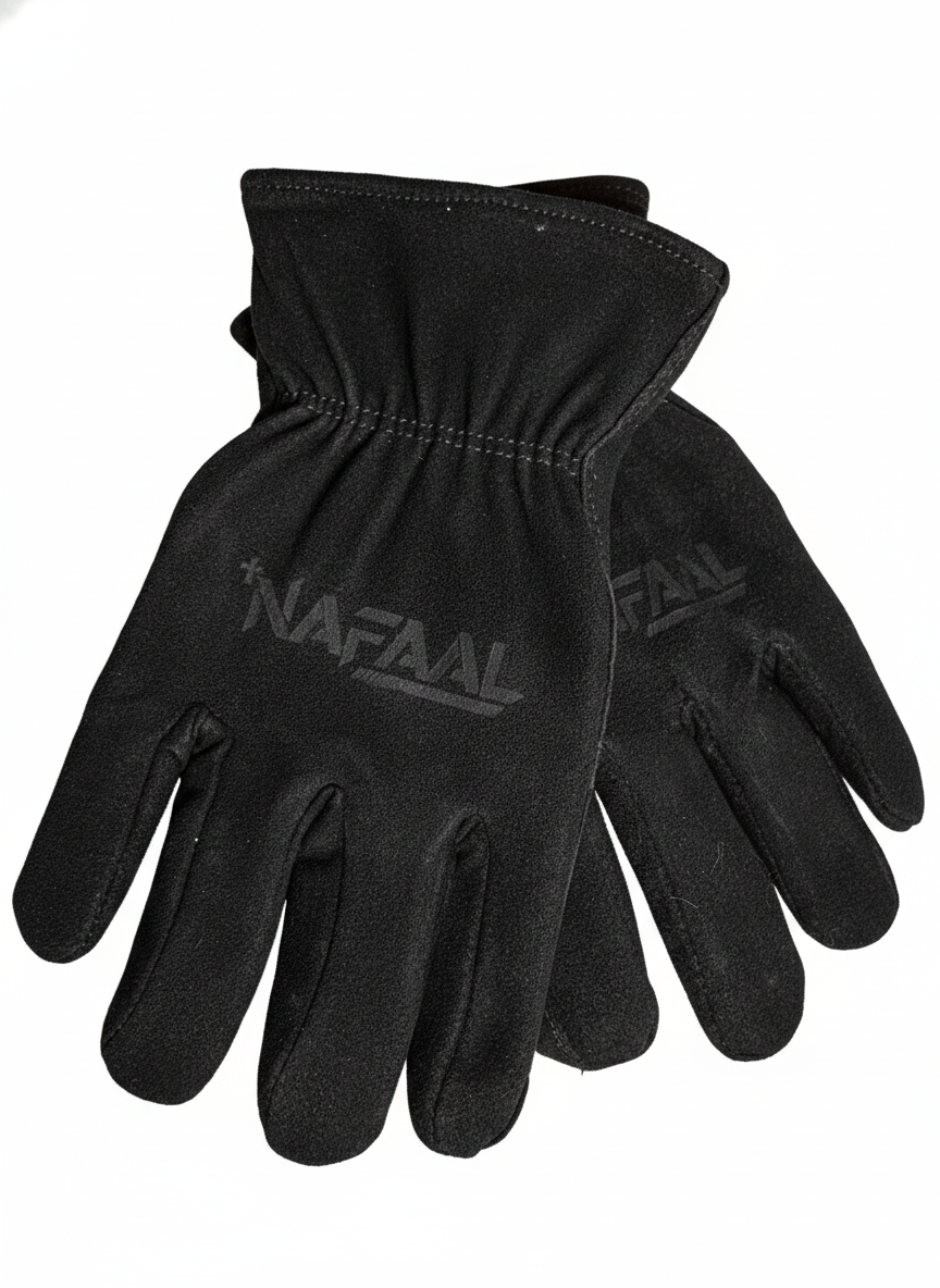 "BLK" NAFAAL Leather Gløves