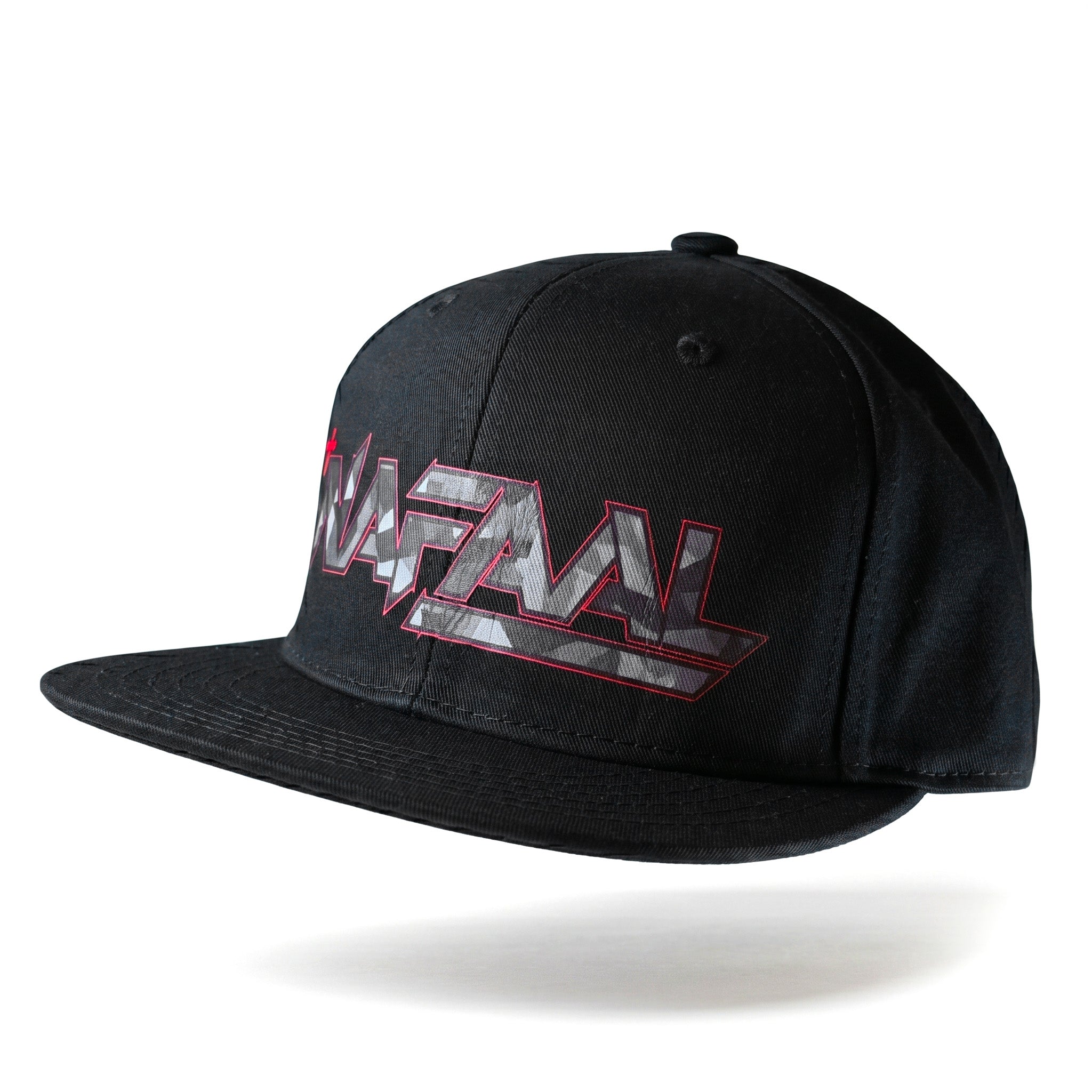 "Badge" CAMO Black Flatbill // Snapback Hat