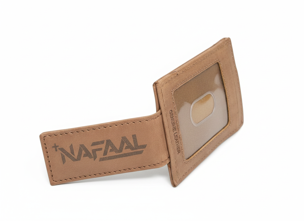 "MAG." NAFAAL MØNEY CLIP// Leather x brøwn