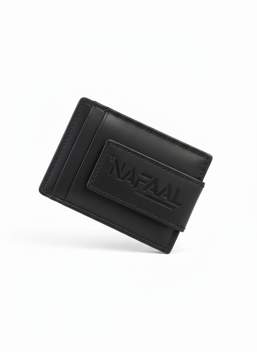 "MAG." NAFAAL MØNEY CLIP// Leather x black