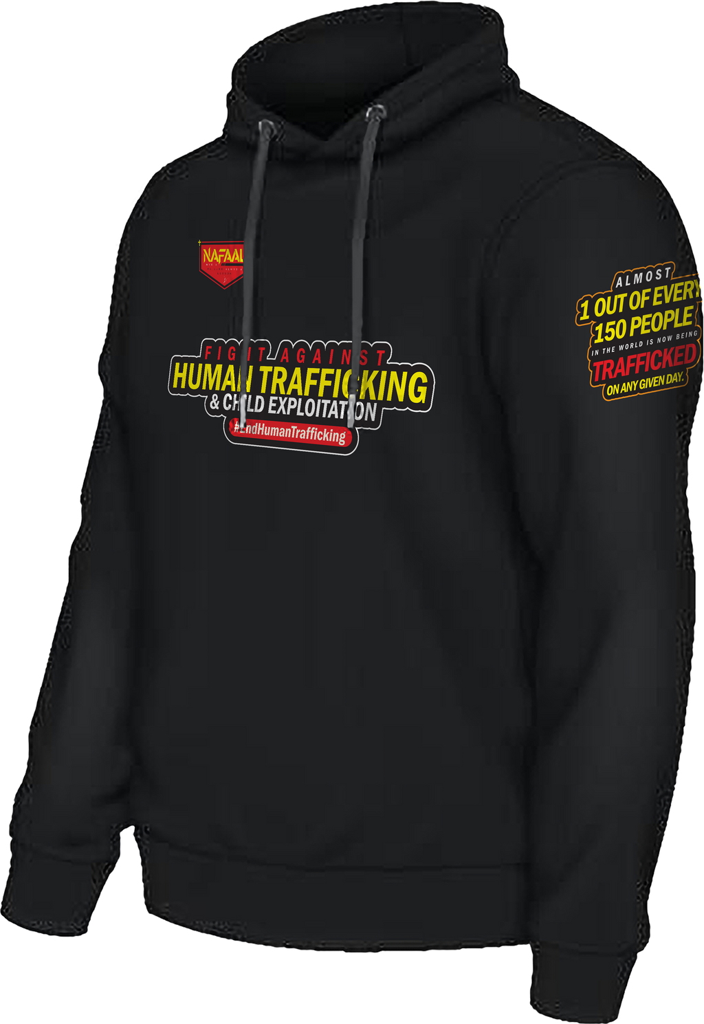 Pre-Order ONLY - "FIGHT AGAINST HUMAN TRAFFICKING Hoodie