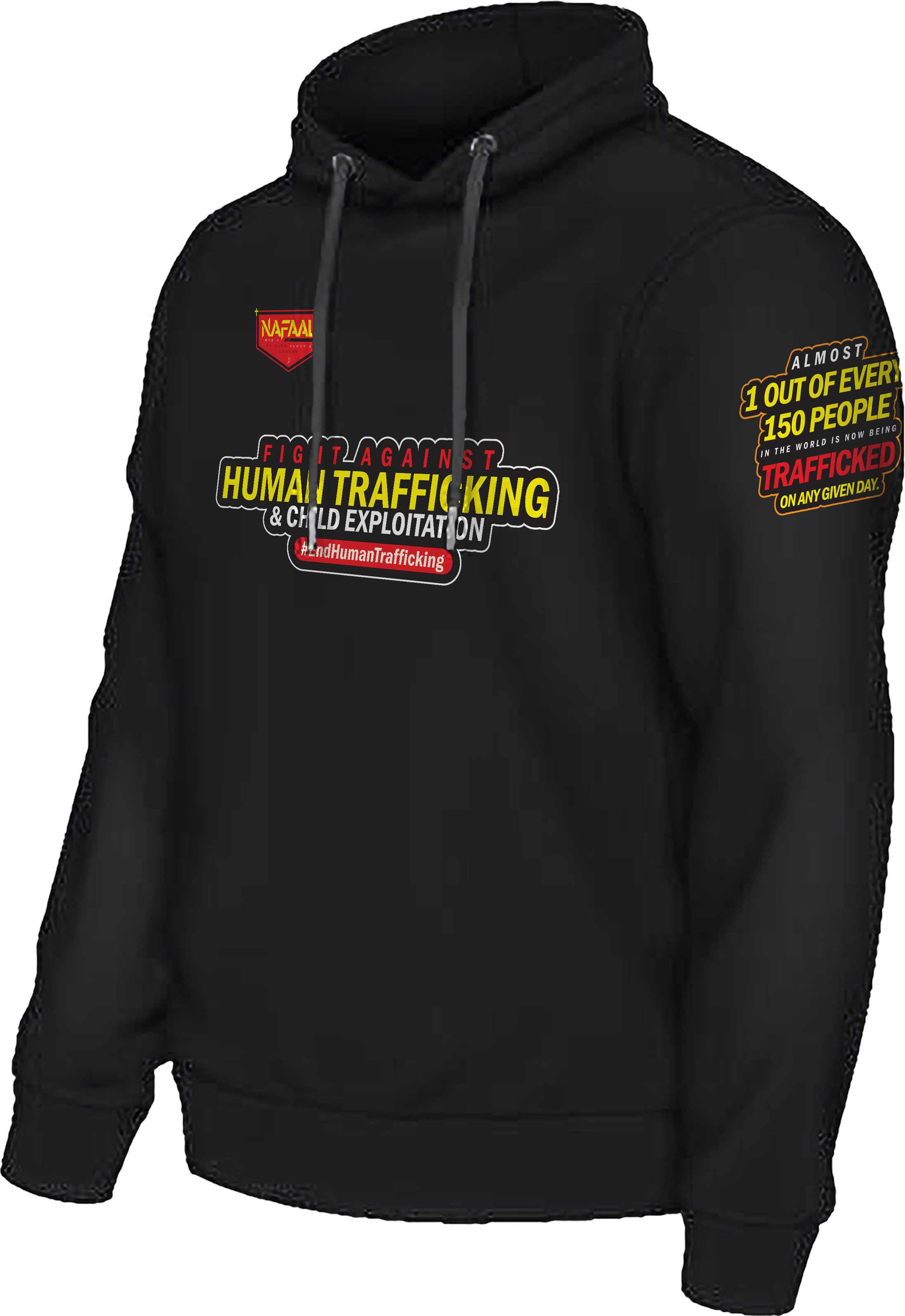 Pre-Order ONLY - "FIGHT AGAINST HUMAN TRAFFICKING Hoodie