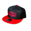 "RISK Happiness" Black & Red Flatbill