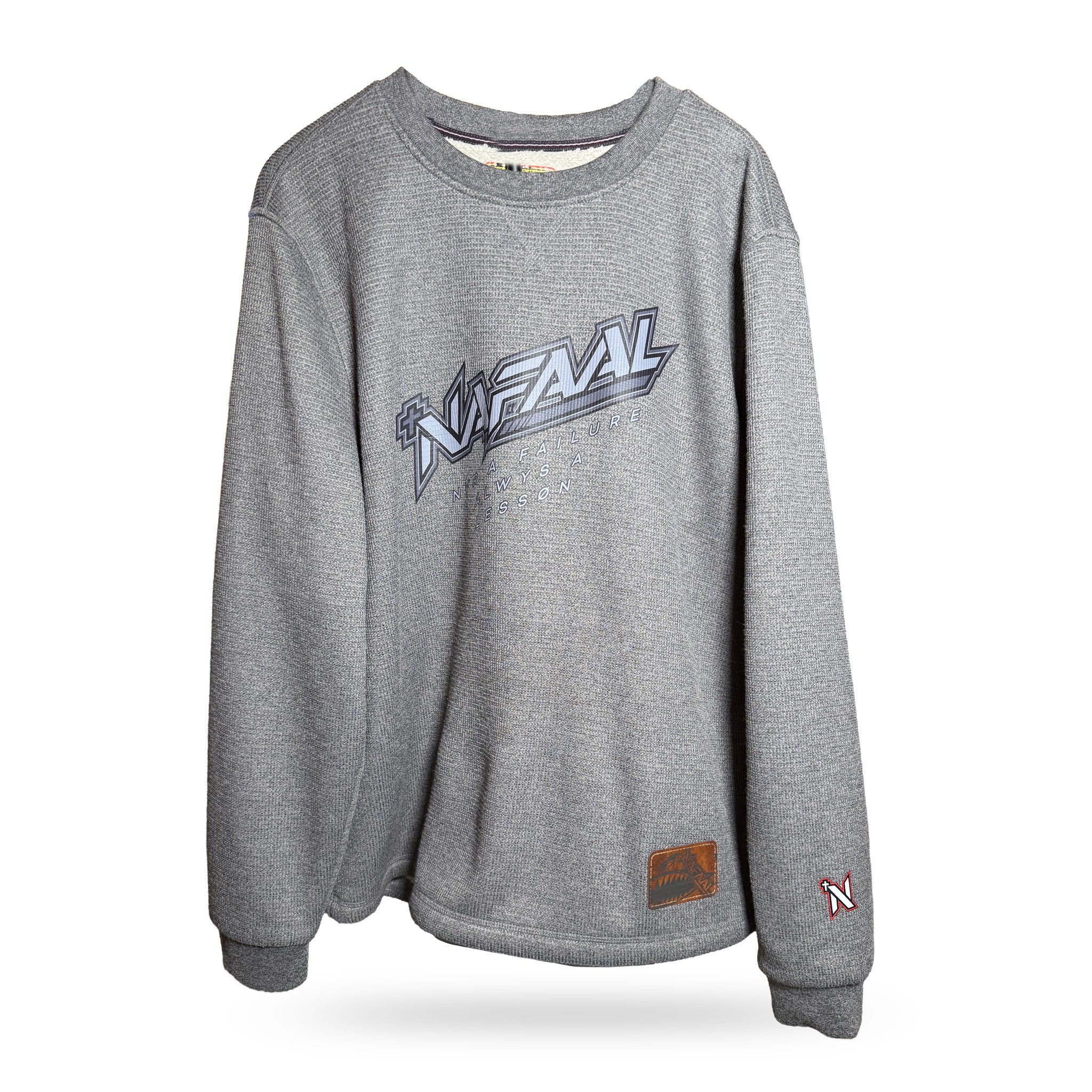 Brand Sherpa Sweatshirt (sz XL)